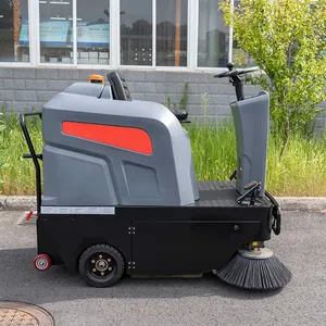 WHOLESALE Commercial Industrial Ride-on Floor Sweeper Electric Road Floor Sweeper Cleaning Machine for street