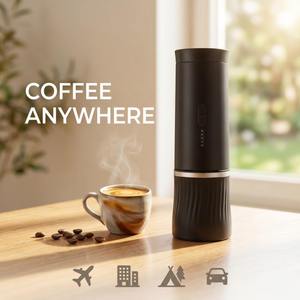 <span class=keywords><strong>Cafetera</strong></span> Espresso Semiautomática Portátil con Carga USB para Uso Doméstico, de Viaje y en la Oficina, <span class=keywords><strong>Cafetera</strong></span> Eléctrica Personalizable - Product Image 1