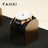 Table de présentation de bijoux de luxe FANXI avec matériau en microfibre, design personnalisable et support de haute qualité pour montres et bracelets