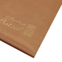 Nouvelle conception personnalisée, boîte d'emballage en papier pour bonbons et chocolats, impression noire de qualité supérieure, estampage à chaud, avec fenêtre transparente en PVC