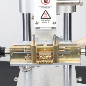 Machine manuelle de pliage du cuir Bonedry, estampage à chaud numérique, gaufrage de logo, presse à chaud pour marquages en relief - Product Image 3