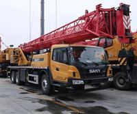 Équipement d'occasion, grue sur camion Sany d'occasion de 80 tonnes, STC800C, moteur Yuchai YCK09380-60, vitesse de déplacement de 85 km/h, pour travaux de levage industriels