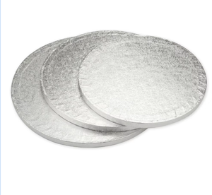 Plateau rond pour gâteau blanc, décoration de mariage, boîtes en papier, outils pour gâteaux, plateaux ronds dorés pour gâteaux pour mariages, occasions spéciales - Product Image 6