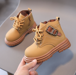 Botas de Nieve para Niñas, Zapatos de Nieve, Botas para Niños, Estilo Moderno, Color Personalizado, Invierno, Primavera, Cuero Genuino, Felpa para Niños, Piel Sintética, Unisex - Product Image 4