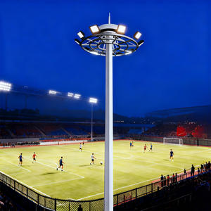 Iluminación <span class=keywords><strong>LED</strong></span> para Estadios, Mástil de Alta Potencia con Altura de Elevación de 8 Metros para Campos de Fútbol Escolares, Canchas de Baloncesto e Iluminación Exterior - Product Image 1