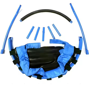 Mini trampoline pliable d'intérieur de 36 pouces avec filet de protection personnalisé pour les enfants de 3 à 6 ans, unisexe, fitness, exercice, plaisir, sécurité - Product Image 5