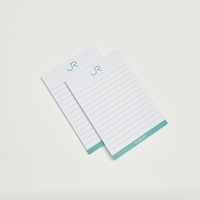 Bloc-notes A4 A5 A6 avec impression personnalisée bon marché en gros pour l'immobilier Logo personnalisé détacher le bloc-notes