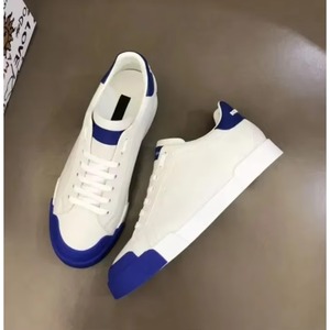Zapatillas de Diseño de Marca de Lujo Vstreetstyle Dolcegabban Dgs 1984 para Mujer/Hombre, Blancas, de Cañ<span class=keywords><strong>a</strong></span> Baja, con Forro de Malla y Cierre de Cordones - Product Image 2