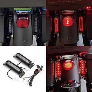 Feux auxiliaires LED Keystone pour feux de positionnement, de freinage et de clignotants pour <span class=keywords><strong>Harley</strong></span> Touring Road King Road Glide Street Glide 2014-2024 - Product Image 3
