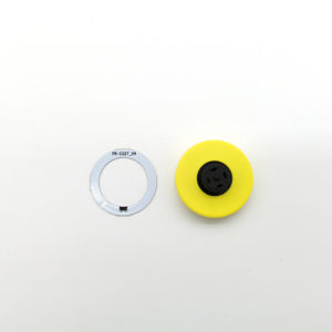 Ensemble d'étiquettes d'oreille RFID UHF ultra-minces en deux parties avec design bouton femelle et mâle pour l'identification du bétail - Product Image 3