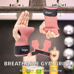 Guantes de Gimnasia Transpirables de PVC con Muñequeras Ajustables, Resistentes y Duraderos para Crossfit, Dominadas y Entrenamiento en Gimnasio - Product Image 2