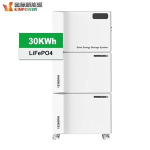 Système de Stockage Domestique Premium 30 kWh - Onduleur 11 kW (5,5 kW*2), LiFePO4 400A, MPPT 160A, pour une vie autonome complète et des charges lourdes - Product Image 1