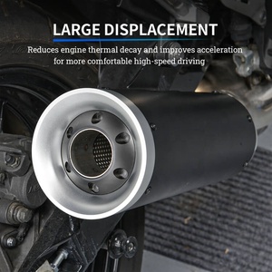 XXUN Moto Modification Hors Route Voiture De Sport Son Grenade Tuyau D'échappement Calibre pour <span class=keywords><strong>Kawasaki</strong></span> Z900RS Z900 <span class=keywords><strong>RS</strong></span> <span class=keywords><strong>Z</strong></span>-900RS 2018-2023 - Product Image 3