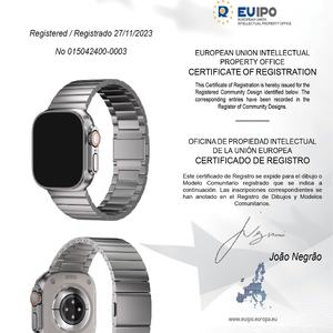 애플을위한 맞춤형 티타늄 팔찌 애플 시계 밴드 스트랩 애플 시계 울트라 밴드 49mm - Product Image 4