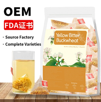 Sachets de thé aux fleurs naturelles chinoises OEM en vrac, jaunes, 150g (30 sachets de 5g), stockage à température normale, aide au contrôle de la glycémie