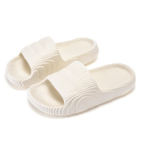 Sandalias deslizantes de goma Eva para el hogar, chanclas de burbujas para interior, venta al por mayor