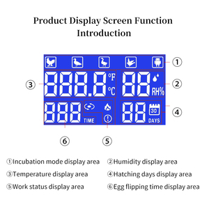 New <span class=keywords><strong>2025</strong></span> loại 15 trứng nhà máy khuyến mãi mini hộ gia đình gà con lăn trứng lồng ấp tay rút LCD hiển thị - Product Image 5