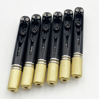 6 String Headless Electric Guitar Bridge, Slanted Fret Honeycomb Structure String Lock Kit with Full Accessories