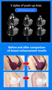 Appareil de massage multifonctionnel pour les seins à pression négative, soin beauté - Product Image 4