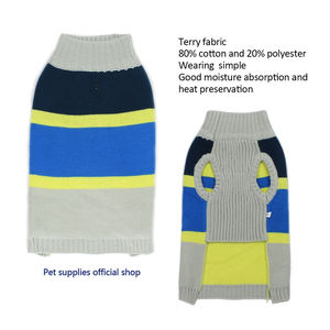 OEM <strong>Pet</strong> Warm Sweater Color Knitting Sweater Patchwork Color Fashion Cute Dog Clothes - Product Image 6