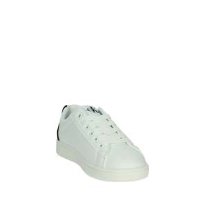 Calvin Klein - Zapatillas Deportivas para Niños, Color Blanco y Negro, de Piel, de Caña Baja, Informales - Product Image 5