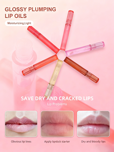 Đề nghị bởi những người nổi tiếng thời trang và dễ thương <span class=keywords><strong>Lip</strong></span> <span class=keywords><strong>Gloss</strong></span> thương hiệu tư nhân tùy biến chất lỏng Son môi trái cây trong suốt môi dầu - Product Image 5