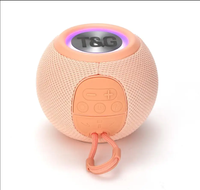 TG337 Original Dernier haut-parleur rond portable BT5.0 Mini haut-parleur étanche sans fil Bt Bass Outdoor