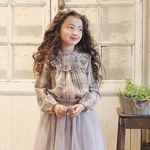 เสื้อยืดแขนยาวมีฮู้ดสำหรับเด็กผู้หญิงจากซัพพลายเออร์เกาหลีใต้ - Product Image 2