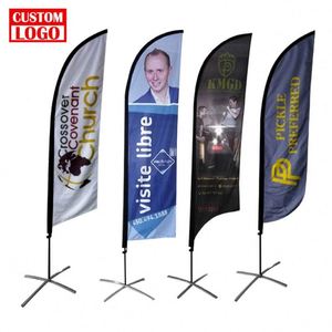 For Festival Custom Beach Feather Flag Cell Phone Repair Flying Flag Pole Custom Printing Flag Banner Stand - Product Image 1