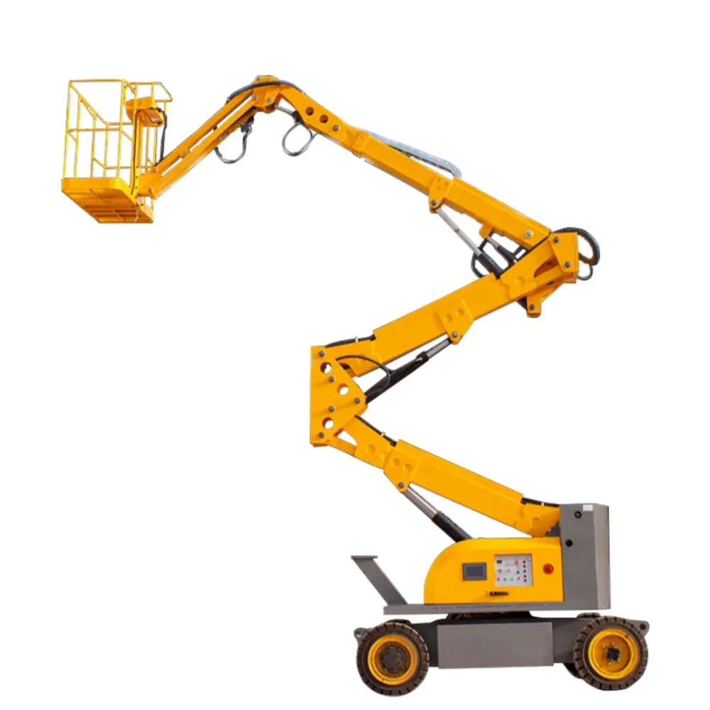 Chất lượng cao 8-20m tất cả các địa hình tự hành Cherry picker khớp nối xe nâng với bán kính làm việc lớn cho các trang trại