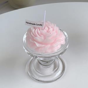 Velas Cónicas Premium con Flores, Decoración para el Hogar al por Mayor, Multicolores, Personalizadas, Regalos para Navidad, Bodas y Cumpleaños - Product Image 4