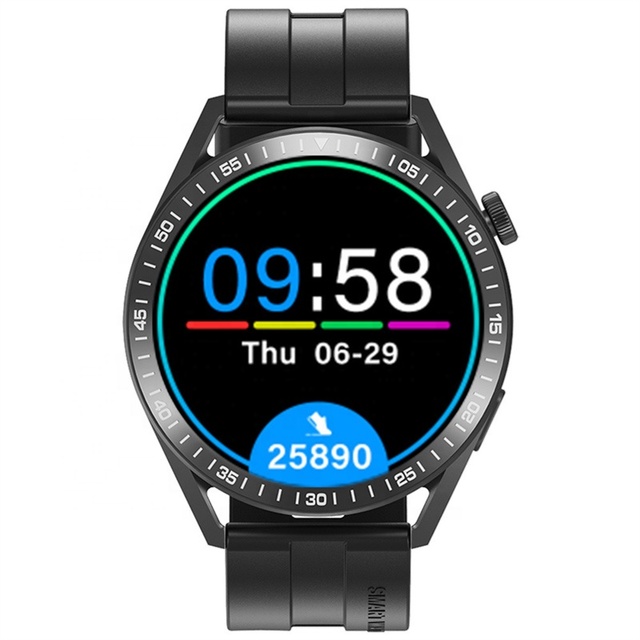 Popular WH8-B Smart Watch Round Touch Screen BT Music Call Reloj Inteligente Heart Rate Fitness Tracker WH8-B Smartwatch