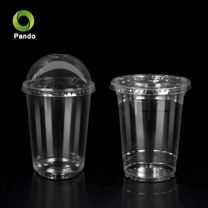 Cá nhân 90mm 95mm 360ml 500ml 600ml 12oz 16oz 24oz dùng một lần rõ ràng PLA Pet PP cốc nhựa với nắp - Product Image 2