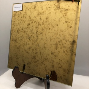 China Factory Price High Quality 3mm 4mm 5mm 6mm Thick clear Bronze Grey Gold Double Coated Vintage Antique <b>Mirror</b> Glass Sheet - Product Image 2