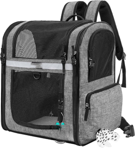 Free Sample Soft Sided Adjustable Pet <b>Carrier</b> for <b>Hamsters</b> Chinchillas Parrots-Waterproof Windproof Backpack Car Travel - Product Image 1