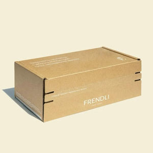 Caja de Envío con Logotipo Personalizado, Ecológica, de Cartón Corrugado, Autosellable, con Tiras Adhesivas, Caja con Cierre de Cremallera, Materiales Reciclados - Product Image 6
