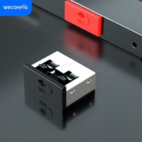 Serrure de port USB en métal, bloqueur de port USB avec clé, serrure de sécurité des données USB, 10 serrures avec 1 clé