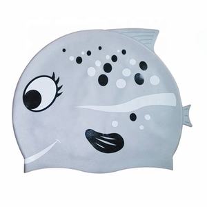 Bonnets de bain uniques en silicone souple pour enfants avec emballage de sac Opp Bonnet de bain pour enfants - Product Image 5