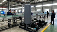 Sistema de Bomba de Vacío Central para Hospital con Certificación CE/ISO13485, Motor Médico sin Aceite, Diseño Vertical de Paletas Rotativas, Control Automático