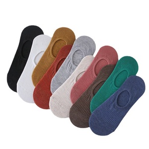Invisible Socks For Women Breathable Low Cut Solid Color Casual Socks Youth Size Regular Fit - Product Image 5