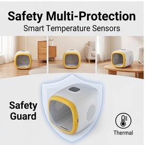 Secadora <span class=keywords><strong>Inteligente</strong></span> <span class=keywords><strong>para</strong></span> Mascotas con Control de Temperatura por IA, Silenciosa, 6D Estéreo, de Plástico, <span class=keywords><strong>para</strong></span> <span class=keywords><strong>Gatos</strong></span> y Perros, Uso en <span class=keywords><strong>Baño</strong></span>, con Función de Esterilización - Product Image 6