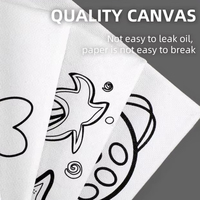 Kit de Pintura DIY Sobre Lienzo Panwenbo de 24*30cm con Pincel y Set de Arte Acrílico, Lienzo Estirado Preimpreso