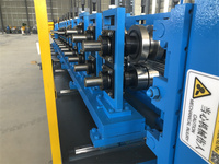 Machine de formage de profilés en acier léger Zhongtuo pour charpentes en C, machine de formage de montants de quille, contrôlée par PLC, avec moteur à roulement de haute précision