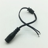 Cable de alimentación de CC para videovigilancia, extensión macho y hembra de 12V y 24V, 5521x5,5mm/2,1x5,5mm, 2,5