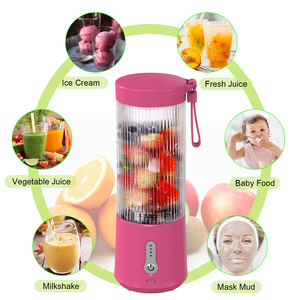 Licuadora Portátil para Jugos de Naranja Frescos, Trituradora de Hielo, Vaso Licuador, Electrodoméstico Pequeño - Product Image 3