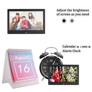 หน้าจอ LCD ขนาด 10.1 นิ้ว พร้อมรีโมทคอนโทรลที่ได้รับการรับรอง กรอบรูปดิจิตอลขนาด 10 นิ้ว พร้อมฟังก์ชั่นเล่นภาพและวิดีโอ - Product Image 5