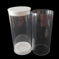 Emballage cylindrique transparent en PET pour balles de tennis, tubes d'emballage en plastique transparent pour balles de tennis, articles de sport