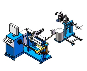 Automatico trasformatore ad alta tensione della bobina bobina di avvolgimento macchina con filo trasversale guider - Product Image 6