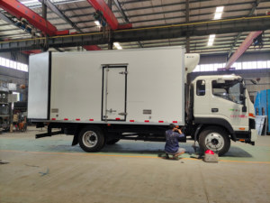 Camión Refrigerado para Transporte de Frutas, Verduras y Leche, Venta Caliente del Fabricante, Precio para el Mercado de Mozambique - Product Image 5
