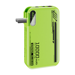 แบตสำรอง Bemo 10000mAh 3 in 1 ชาร์จเร็ว พร้อมสายชาร์จในตัวและปลั๊กติดผนัง - Product Image 1